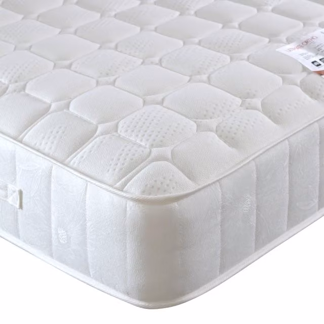 Bedmaster Ultimate Ortho 1400 Hybrid Pocket Sprung Mattress in White, W/D/H: 120 x 200 cm