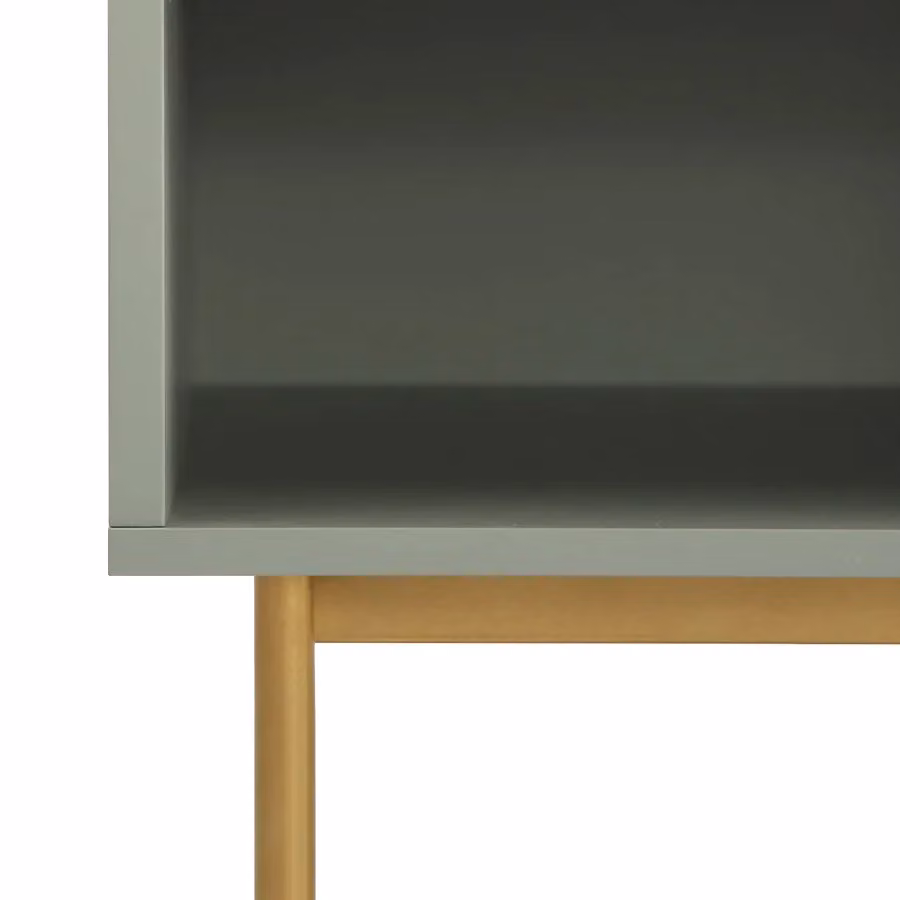 Home Garden Direct Modern Rectangular Coffee Table with Drawer in Sage Green – 3