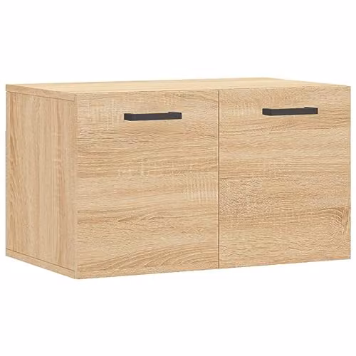 vidaXL Modern Wall Cabinet in Brown, W/D/H: 60 x 35 x 35 cm