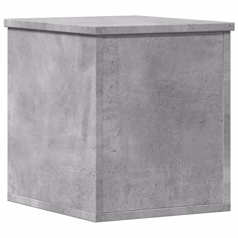 Berkfield Home Storage Box in Concrete Grey, W/D/H: 30 x 35 x 35 cm – 2