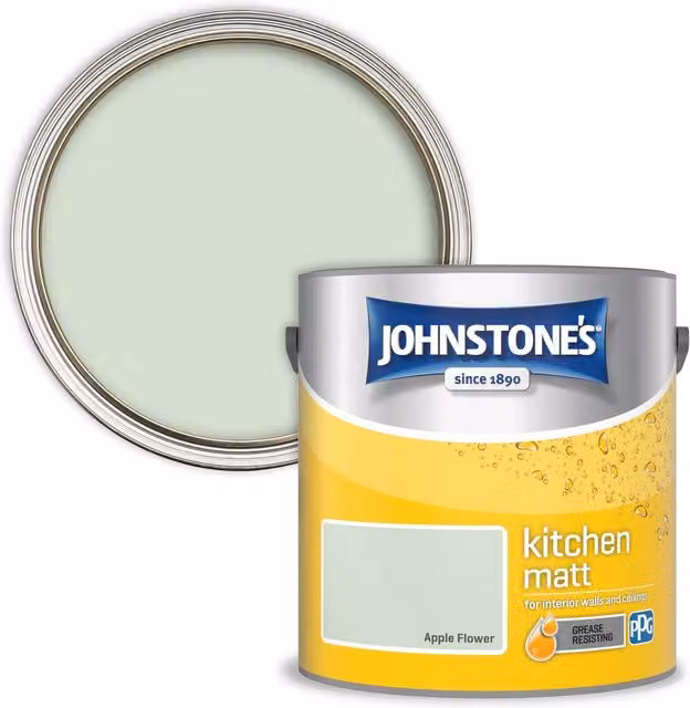 Johnstone's Kitchen Grease Resisting Matt Paint in Green