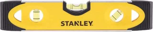 Stanley Torpedo Shockproof Spirit Level in Yellow