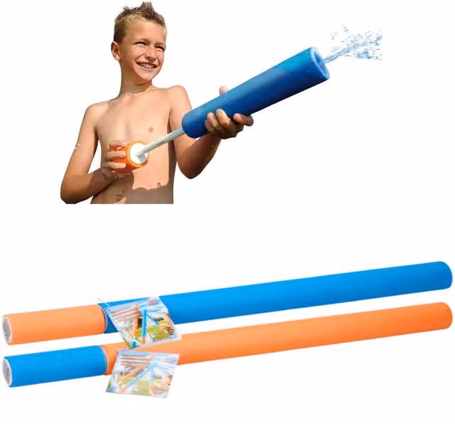 UMKYTOYS Multicolour Foam Water Pistols for Paddling Pools