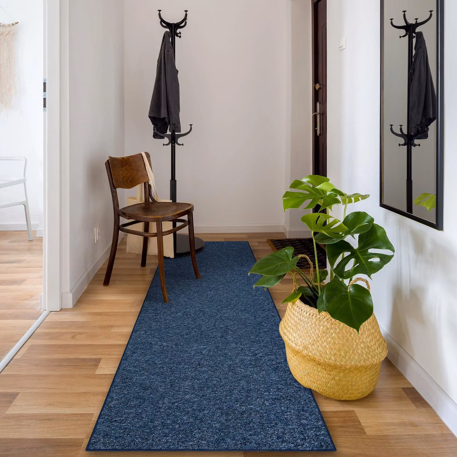 RugsX Superstar 380 Runner in Blue, W/D/H: 110 x 330 cm – 3