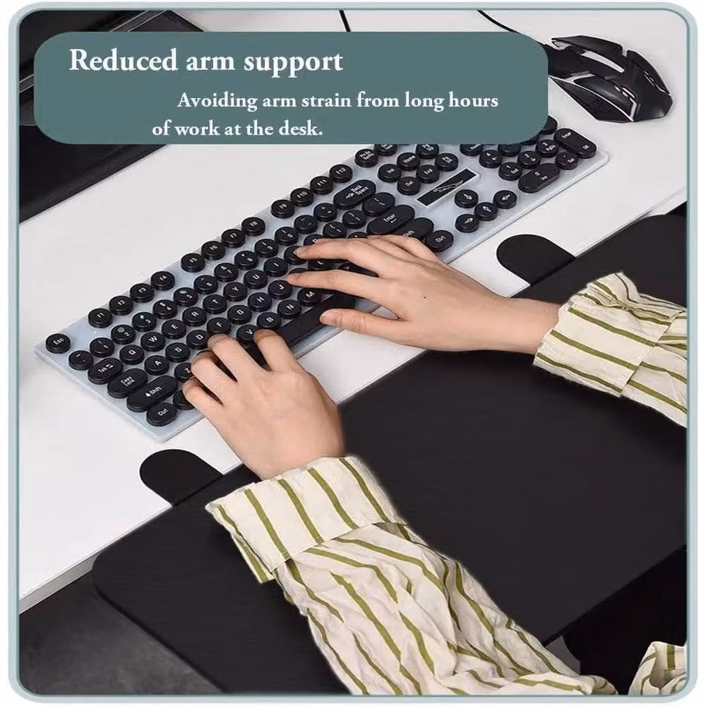 Kelvenix Ergonomic Desk Extender Tray in Black – 4