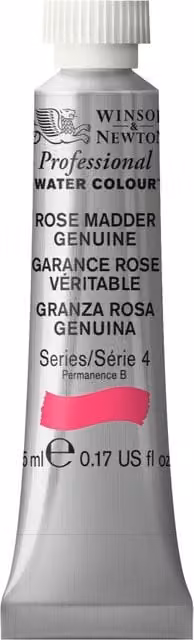 Winsor & Newton Professional Watercolour Paint, Rose Madder, 5 ml