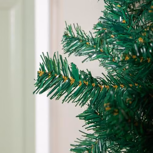 Samuel Alexander Green Double Door Flat Top Christmas Tree Arch, Height: 235 cm – 4