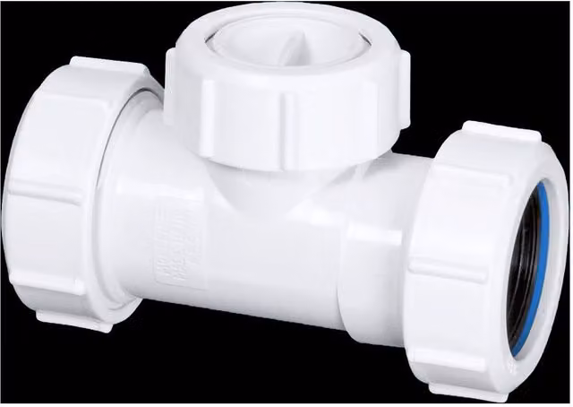 McAlpine S28M-NRV 1.25 inch Multifit In-Line Non-Return Valve in White