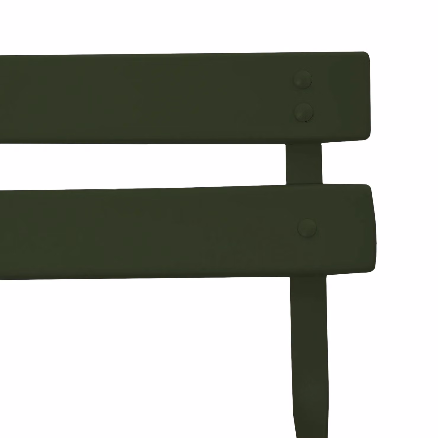 Berkfield Home Foldable Metal Outdoor Patio Chair in Dark Green – 3