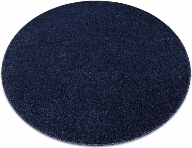 RugsX Softy Round Blue Rug, Diameter: 200 cm