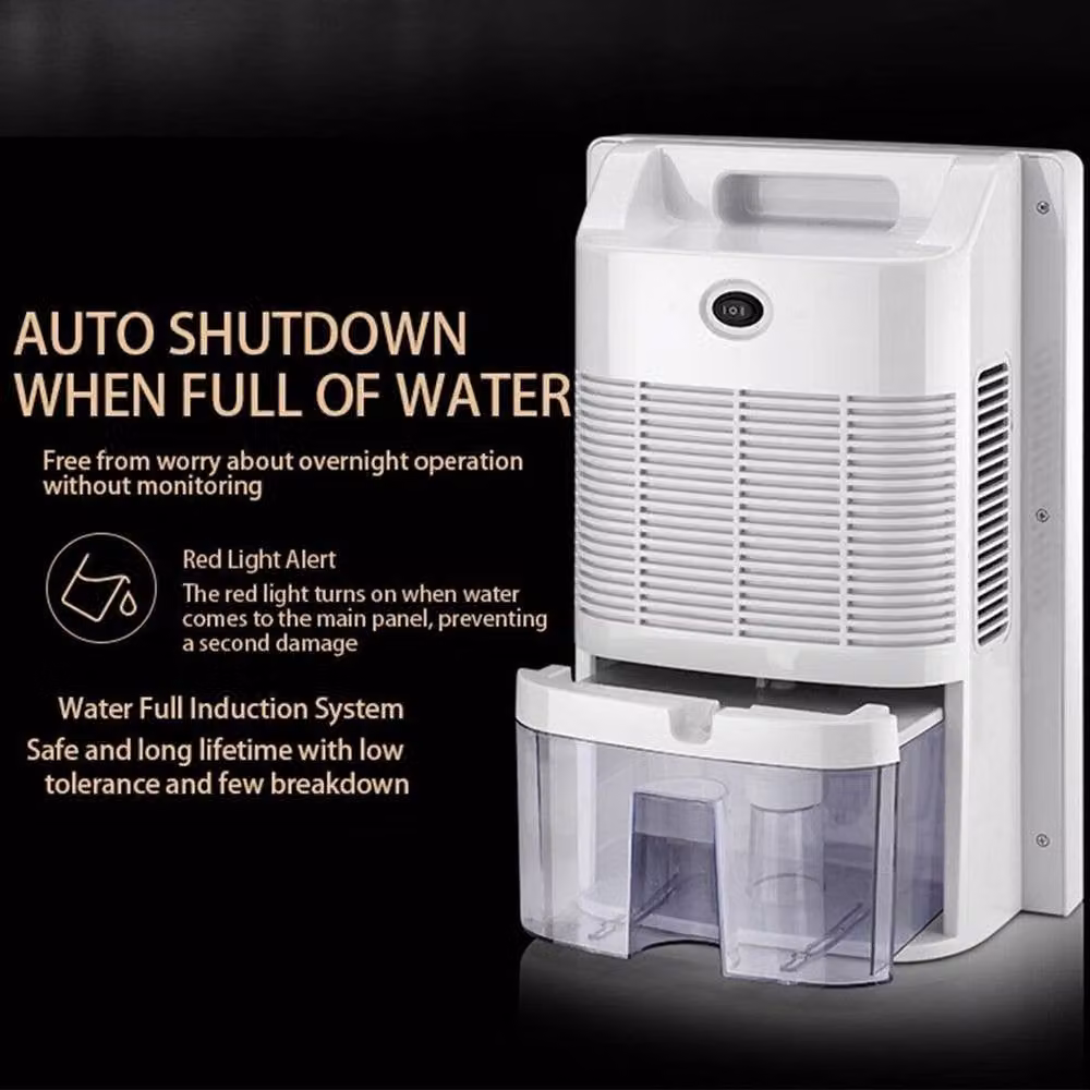 FLAVORA Portable Quiet Dehumidifier and Household Air Dryer, White, W/D/H: 100 x 100 x 100 cm – 2
