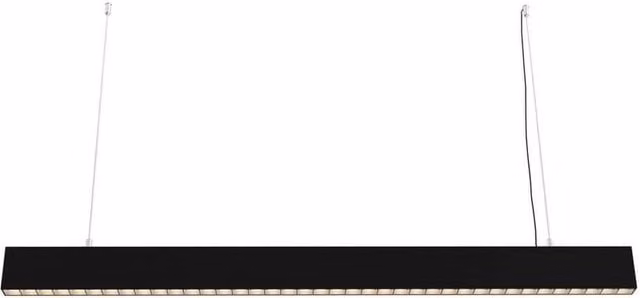 Maytoni Points Bar Pendant Ceiling Light in Black with Integrated Cool White LED – 1