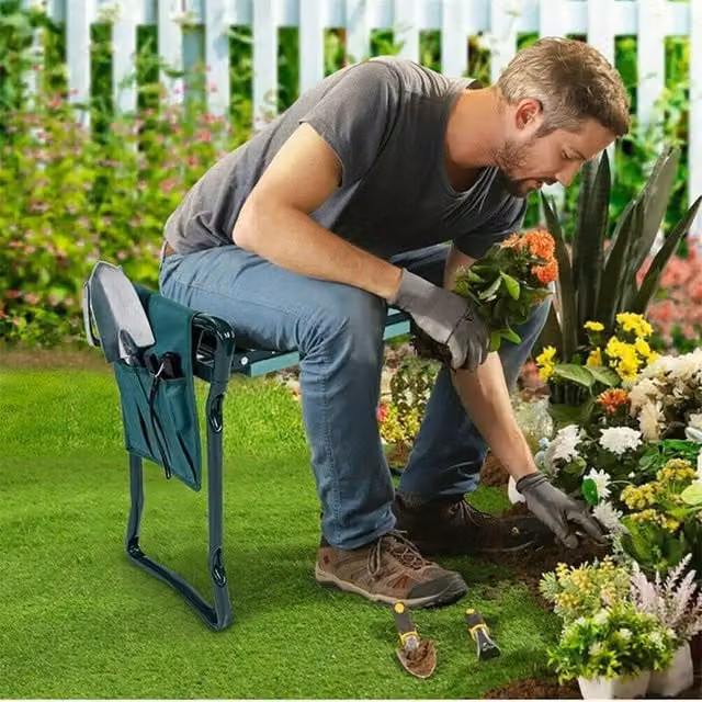 Havendro EVA Extra Wide Portable Garden Kneeler Pad Stool in Green, W/D/H: 50.8 x 27.94 x 27.94 cm – 1