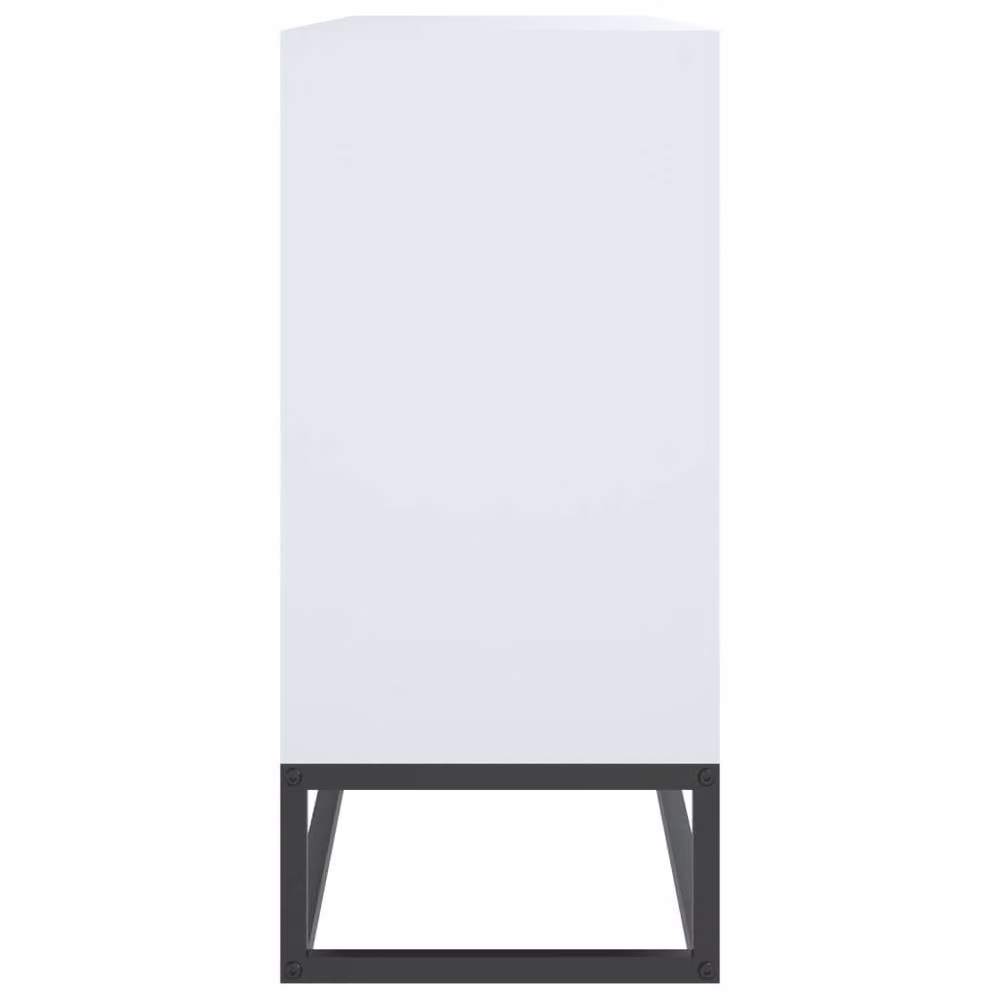 Berkfield Home White Classic Sideboard in Engineered Wood W/D/H: 105 x 30 x 65 cm – 4