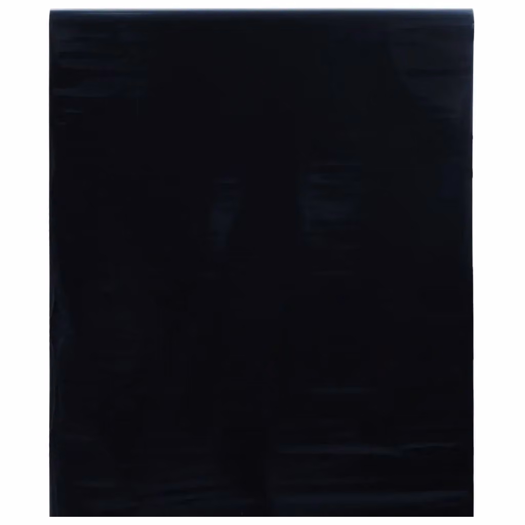 Berkfield Home Static Frosted Black PVC Window Films, 5 Pieces – 1