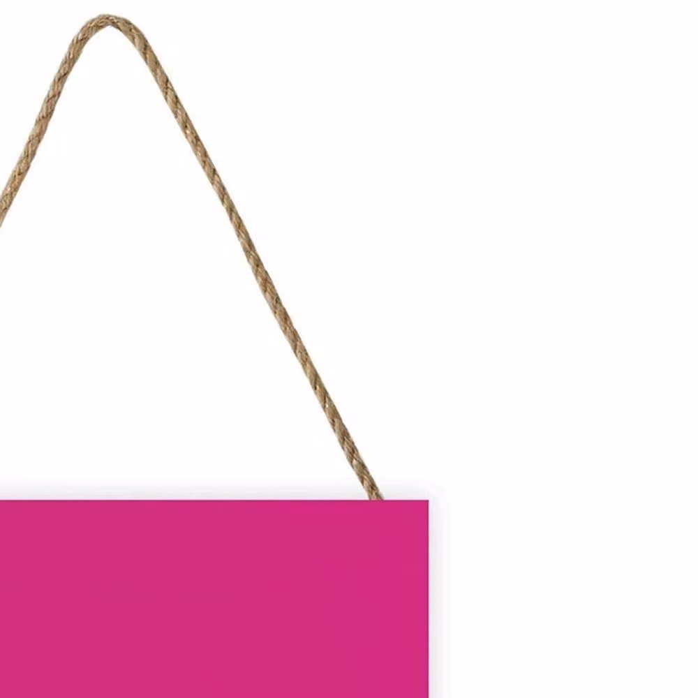Herdy Peep Pink Wood Wall Plaque – 2