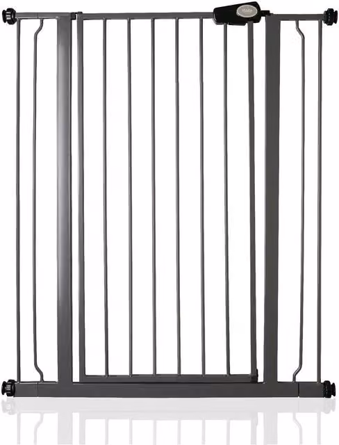 Bettacare Extendable No-Drill Child and Pet Gate in Grey for Doors and Stairs