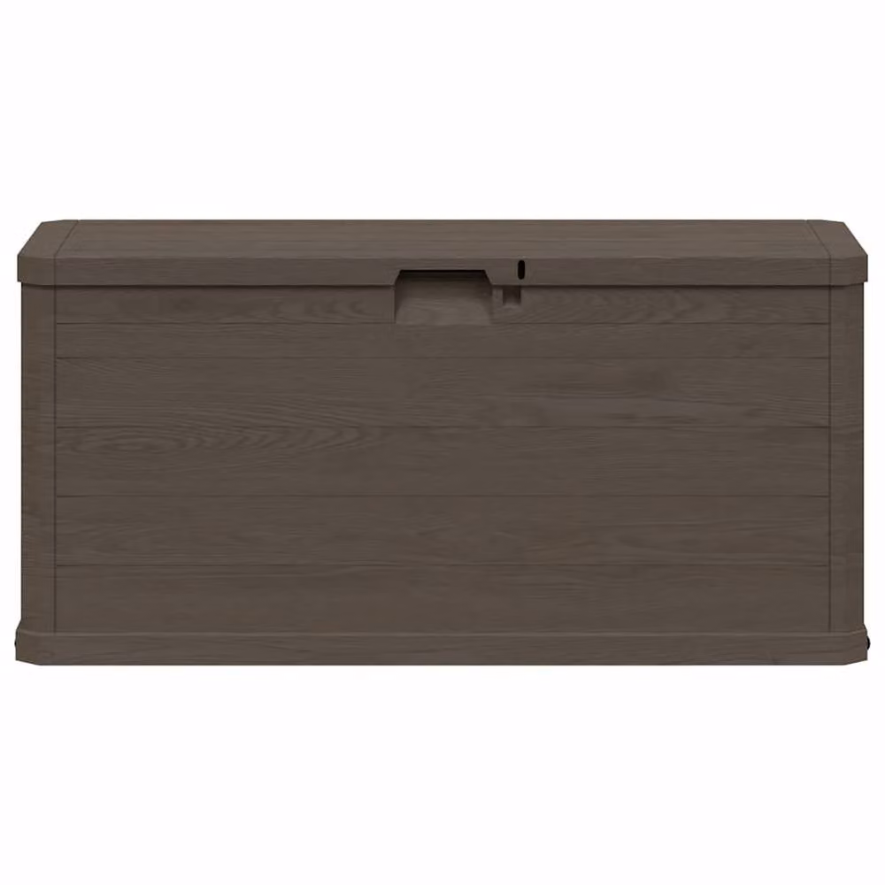 Berkfield Home Garden Storage Box, 280 L, Brown – 2