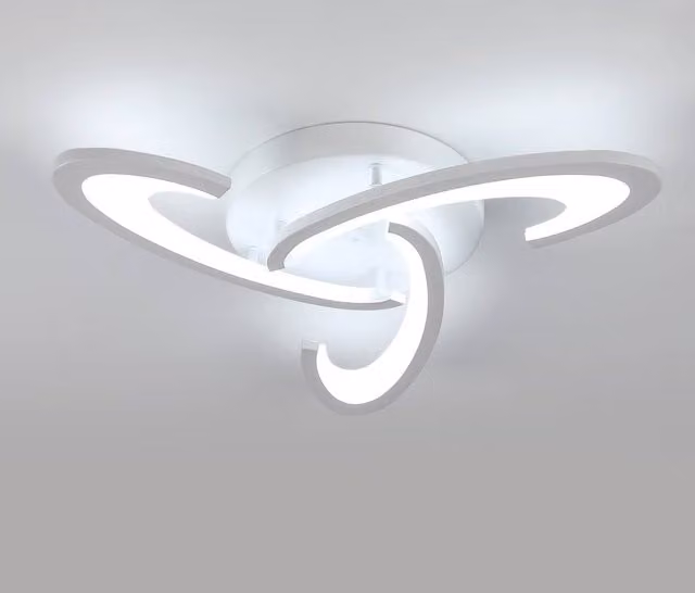 Goeco Modern LED Ceiling Light, 36W, 6500K Cool White, White – 1