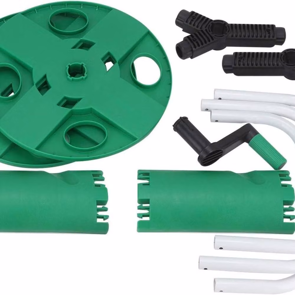 Kelvenix Lightweight Portable Hose Reel, 45m, Green – 4