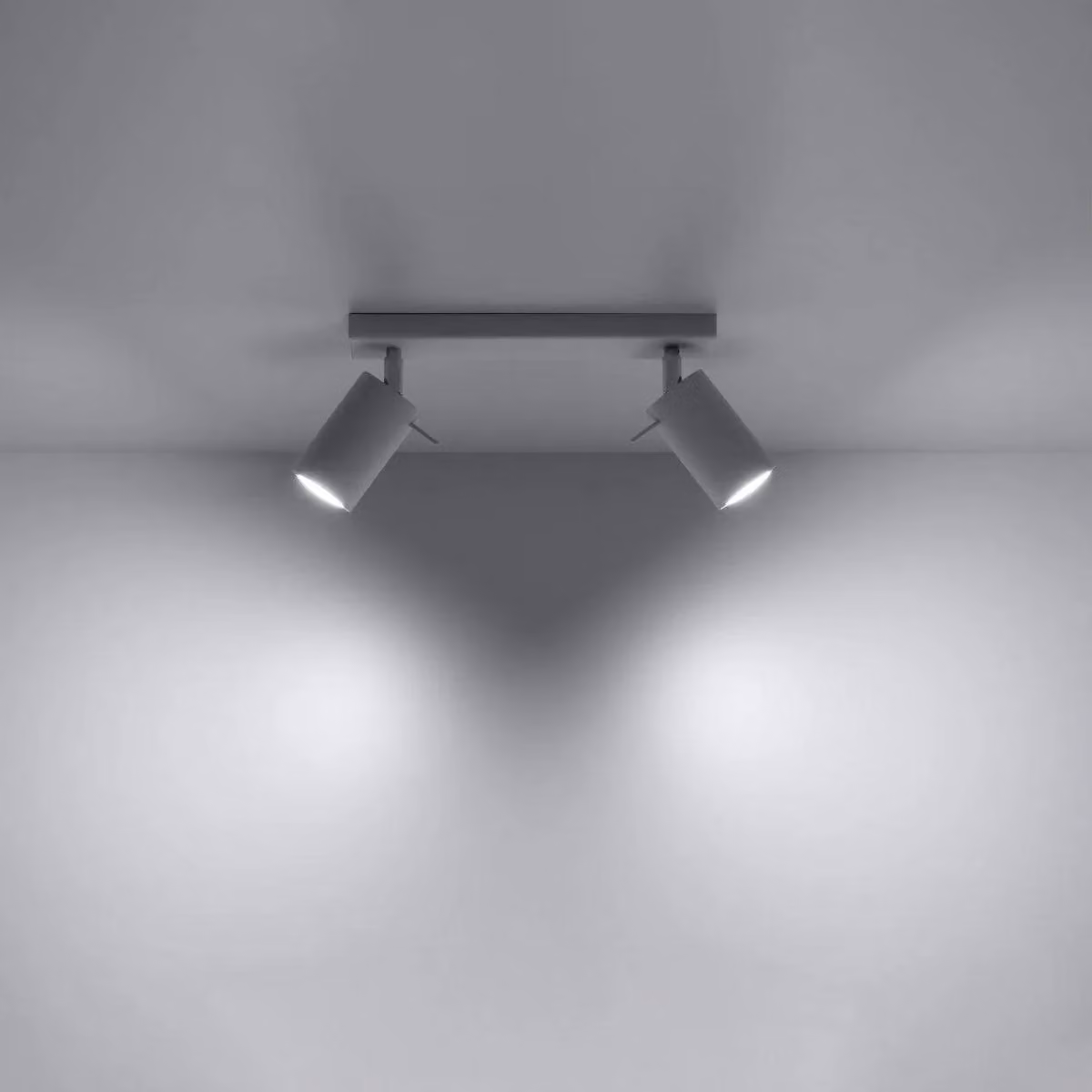 Sollux Lighting Modern White Ring Ceiling Lamp, W/D/H: 30 x 16 x 6 cm – 2