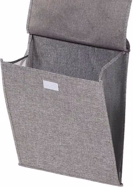 Kelvenix Grey Portable Foldable Hanging Laundry Basket