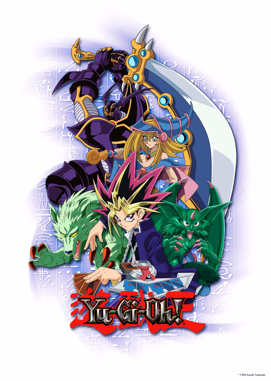 Fanattik Yu-Gi-Oh! Limited Edition Blue Art Print, Multicolour, W: 36 cm, H: 28 cm – 3