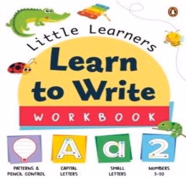 Penguin Books Little Learners Learn to Write Penmanship Workbook for Children, Multicolour