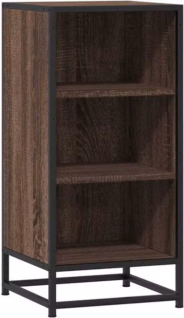 Berkfield Home Industrial Sideboard in Brown, W/D/H: 35.5 x 35.5 x 76 cm – 1