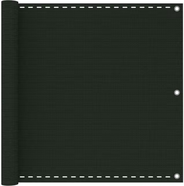Berkfield Home Balcony Screen in Dark Green, HDPE, W: 90 cm, L: 600 cm – 1
