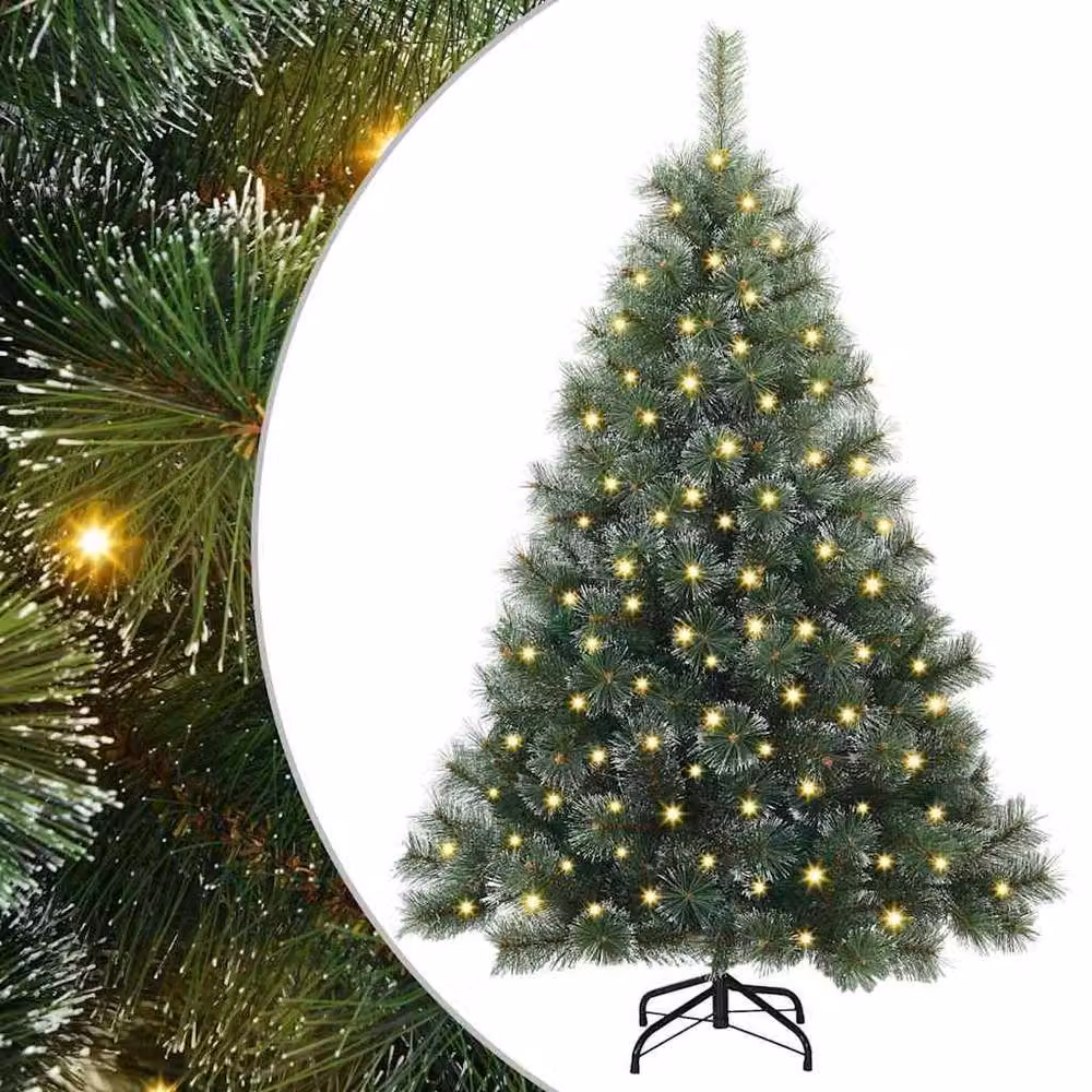 Berkfield Home Artificial Green Christmas Tree with 150 LEDs, Height: 150 cm – 2