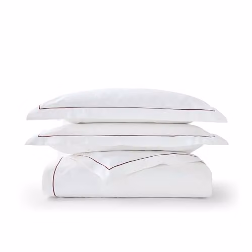 Christy Premium Mako Satin Cotton Duvet Cover and Pillowcase Set, Pink, 200 x 200 cm, 500 Thread Count – 2