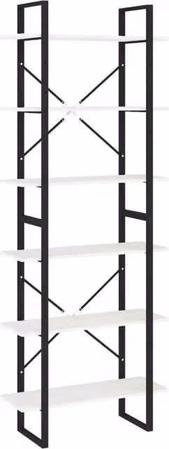 Berkfield Home High Cabinet in White Solid Pine Wood, W/D/H: 80 x 30 x 210 cm