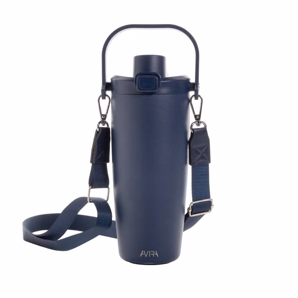Avira Ayala Lockable Stainless Steel Tumbler, 600 ml, Blue – 2