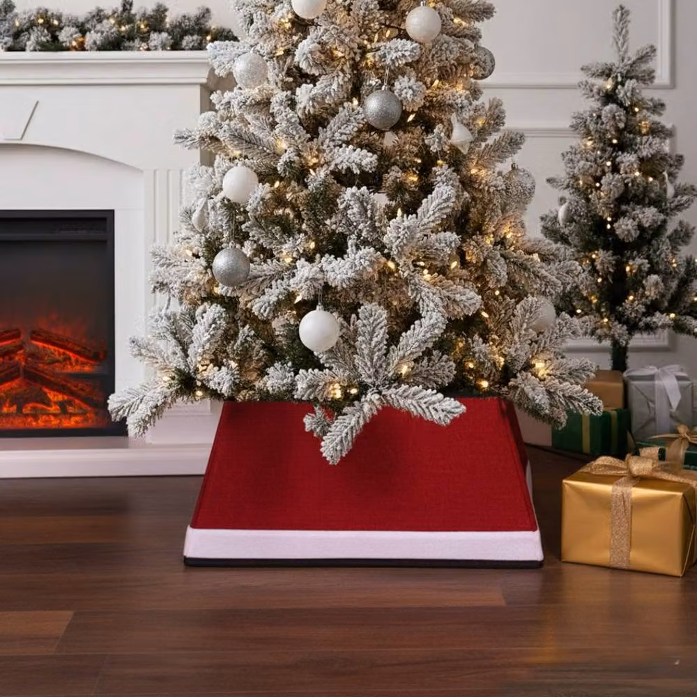 Pegdev Father Christmas Decorative Red Tree Skirt – 2