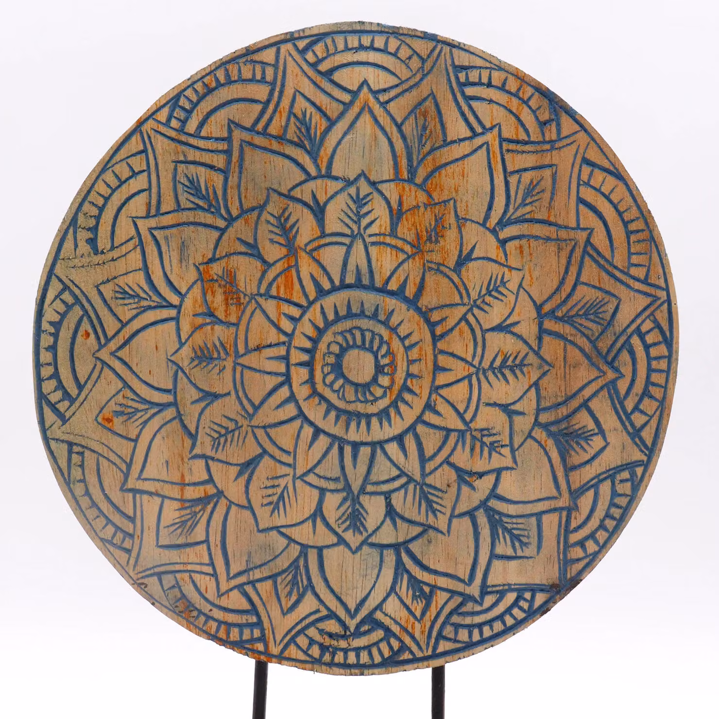 KDMD Blue Flower Mandala Buddha Feng Shui Tabletop Set – 2