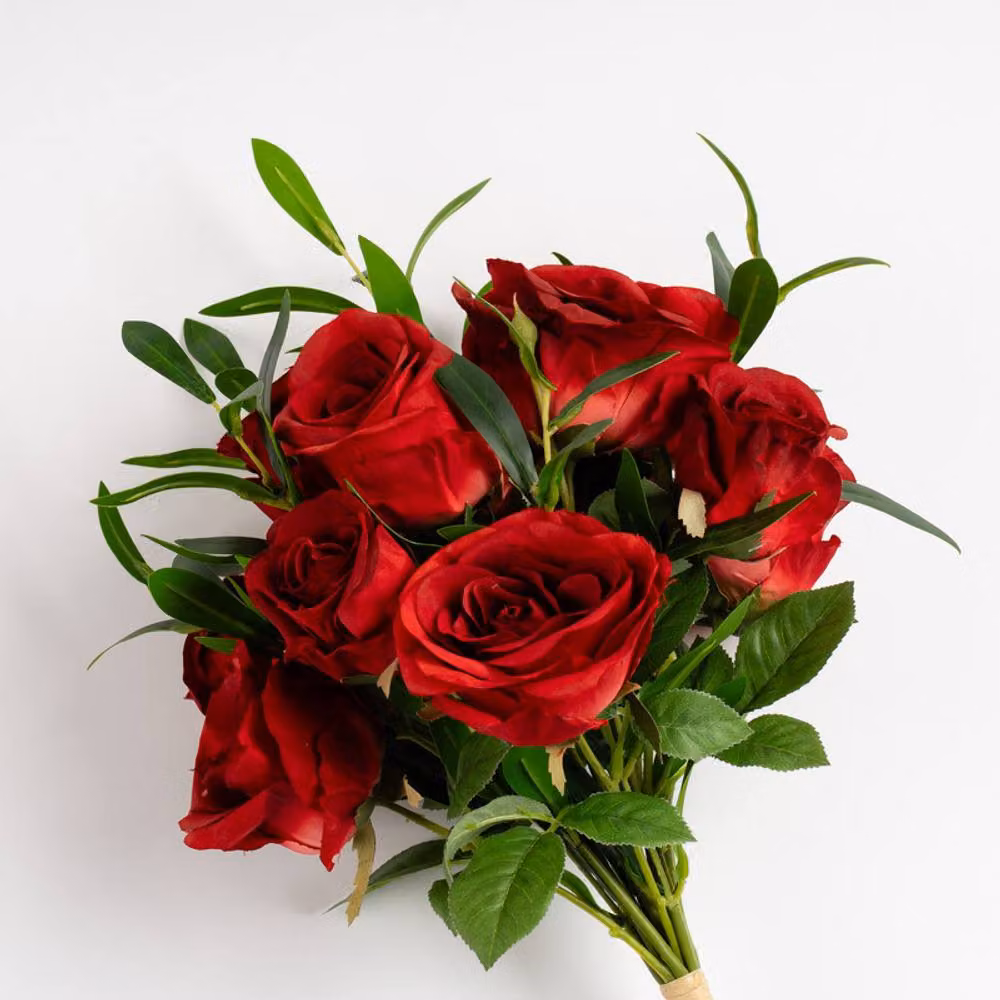Scottish Everlastings Ltd Red Rose Bouquet, 47 cm – 2