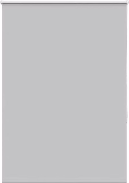 Berkfield Home Blackout Roller Blind, Light Grey, W: 110 cm, H: 175 cm