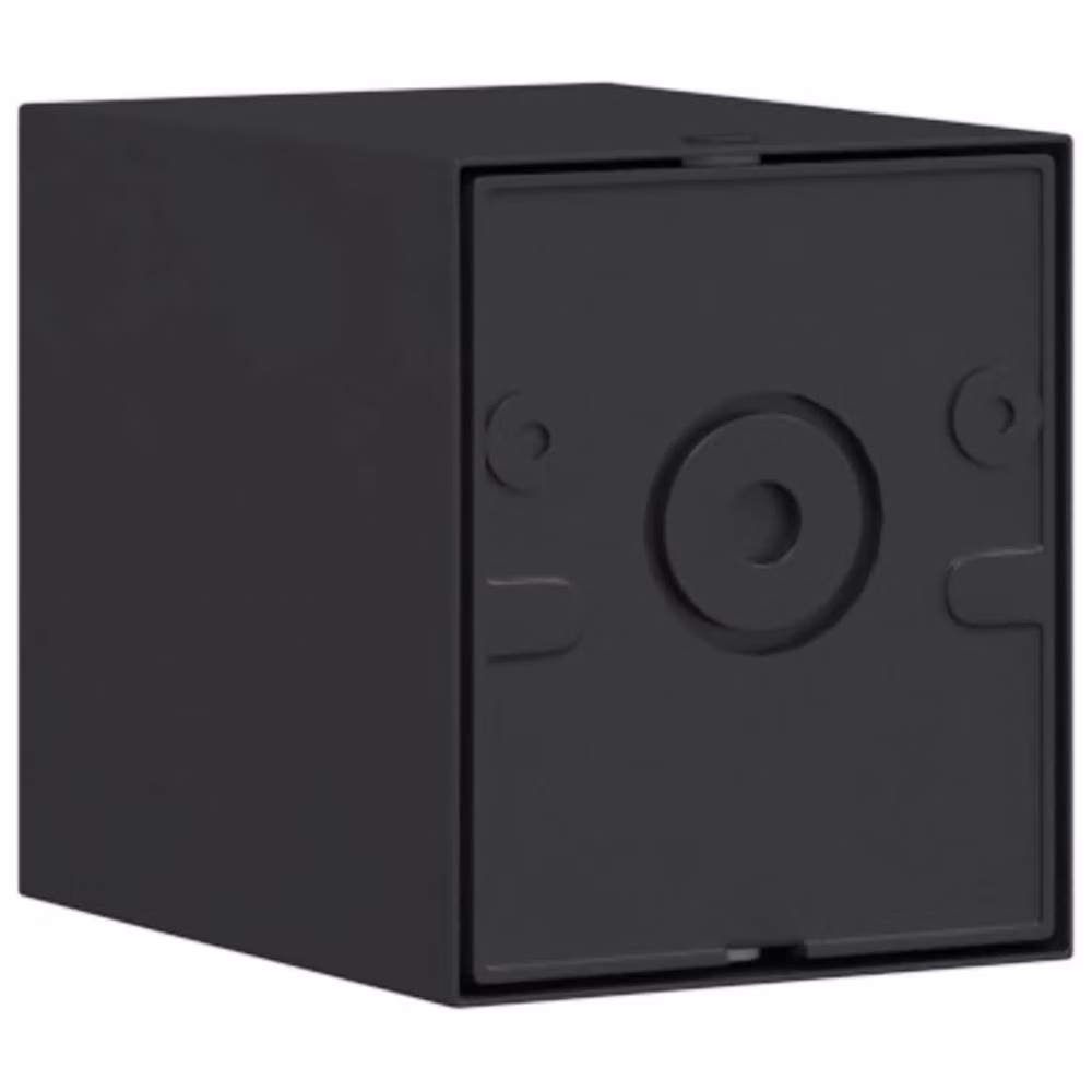 Berkfield Home Set of 2 Modern Black Outdoor Wall Lights in Die-cast Aluminium and Glass – 3