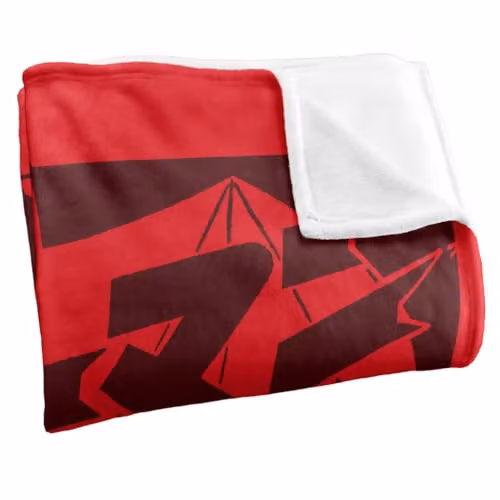 Warner Bros. Batman Kanji Logo Super Soft Fleece Throw Blanket, Multicolour, W: 127 cm x L: 152 cm – 2