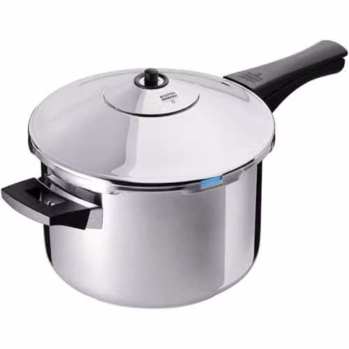Kuhn Rikon Stainless Steel and Aluminium Pressure Cooker Multi Cooker Pot, Silver, 7 l, 22 cm – 1