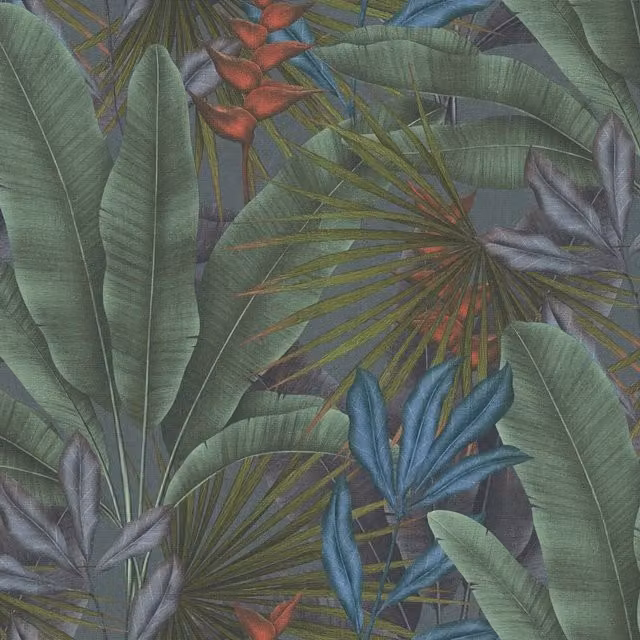 I Love Wallpaper Jungle Luxe Nature Wallpaper in Multicolour and Yellow