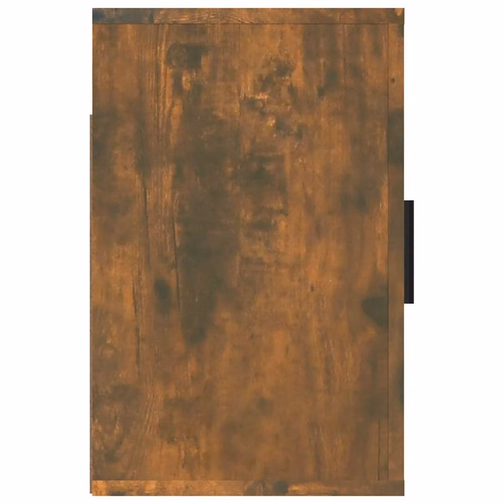 Berkfield Home Elegant Wall-mounted Bedside Cabinet in Smoked Oak Brown, W: 50 cm, D: 30 cm, H: 47 cm – 4