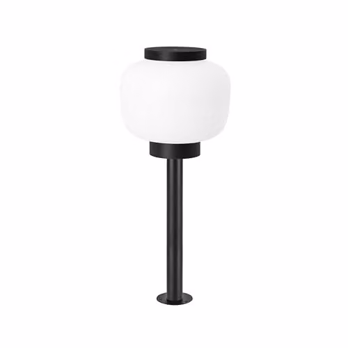 Netlighting Forlight Lamtam Modern Black Outdoor Bollard Garden Path Lighting IP44