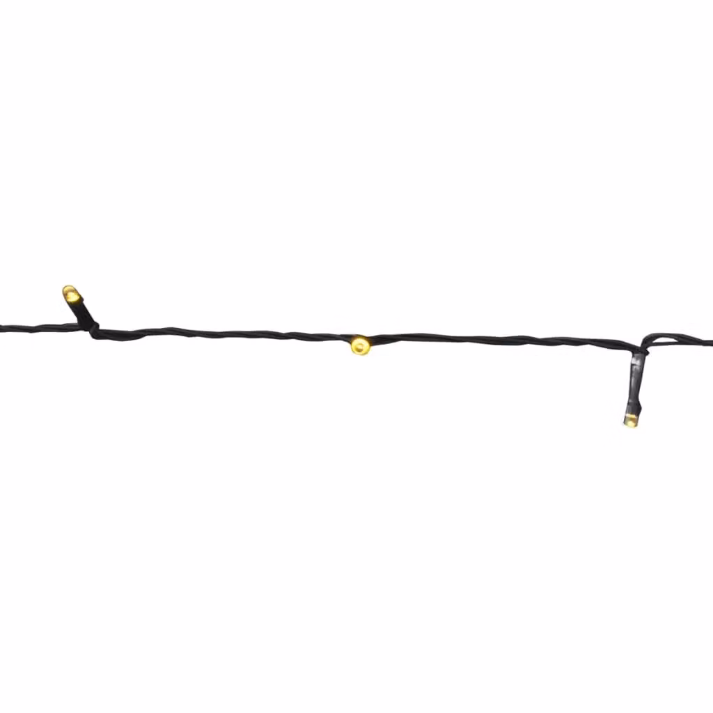 Berkfield Home LED Solar String Lights in Warm White for Christmas Decoration – 3