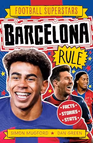 Studio Press Barcelona Rule Football Superstars Multicolour Paper Book