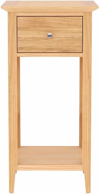 Rest Relax Keswick Oak Hall Table in Beige