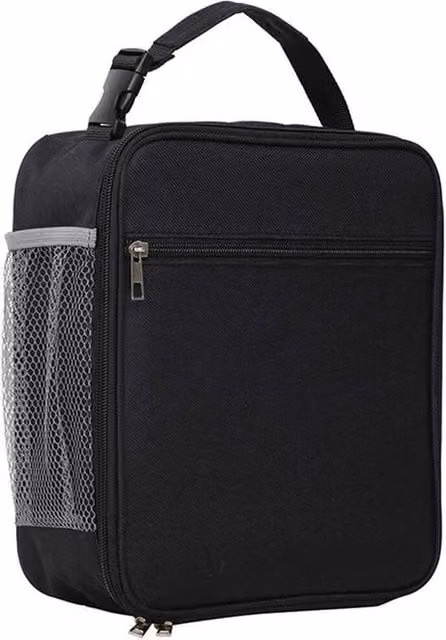 SPETLEK Black Thermal Insulated Lunch Bag and Picnic Cool Bag, W/D/H: 100 x 15 x 26 cm – 1