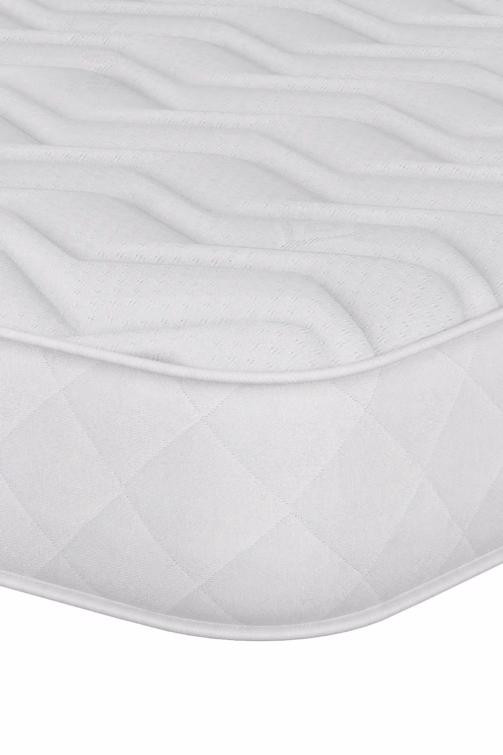Aspire Essentials Pro Hybrid Mattress in White, W/D/H: 180 x 200 cm, Medium Firmness – 2