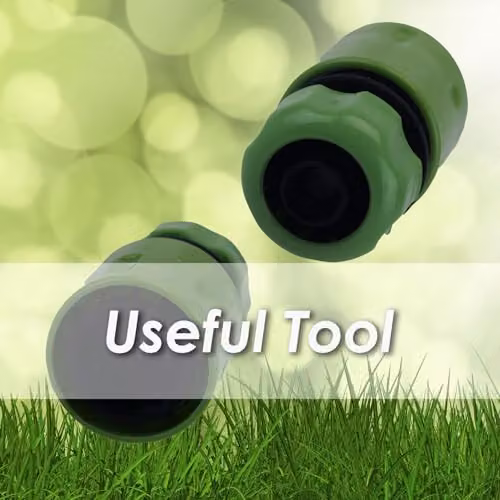 VFM Green Half Inch Female Hose Quick Coupling Snap Action Gardening Accessory – 4